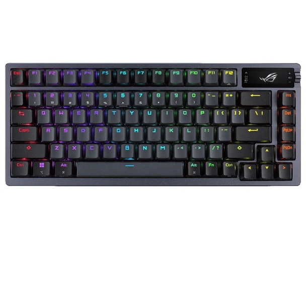 ASUS ROG Azoth 75% Wireless DIY Custom Gaming Keyboard, ROG NX Storm, Black