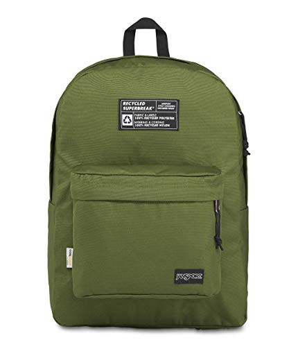 JanSport Recycled Superbreak Backpack - New Olive New