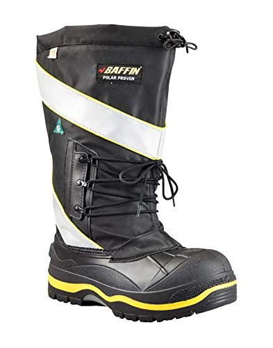 BAFFIN POLAMP02 Miner Boot,8,EE,Black,Composite,PR New