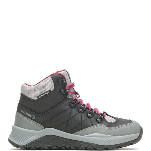 B09DBQ94C2 Wolverine Men's Luton Waterproof Construction Boot Black Size 10.5 New
