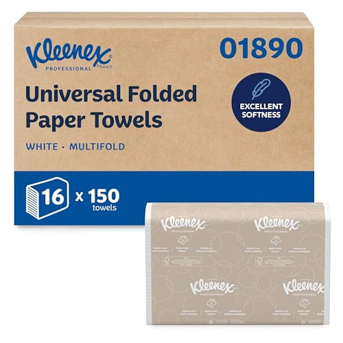 Kleenex Professional Universal Multifold Paper Towels Bulk 01890 - White New