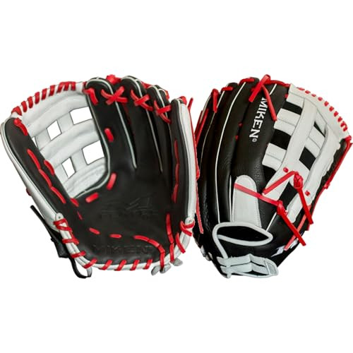 MIKEN PLAYERS SERIES SLOWPITCH SOFTBALL GLOVES LEFT HANDED FIELDING SIZE 15
