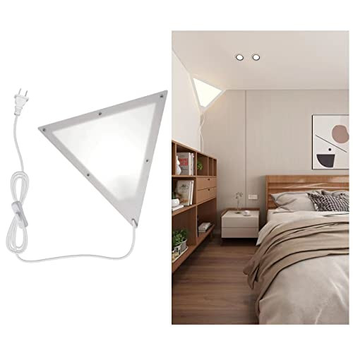 JO LIGHT Flush Mount Ceiling Light Triangle Ceiling Lamp - B09X4B4L95 New