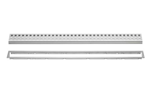 Schluter Kerdi-Line Brushed Stainless Steel Grate Assembly, 28" Length New