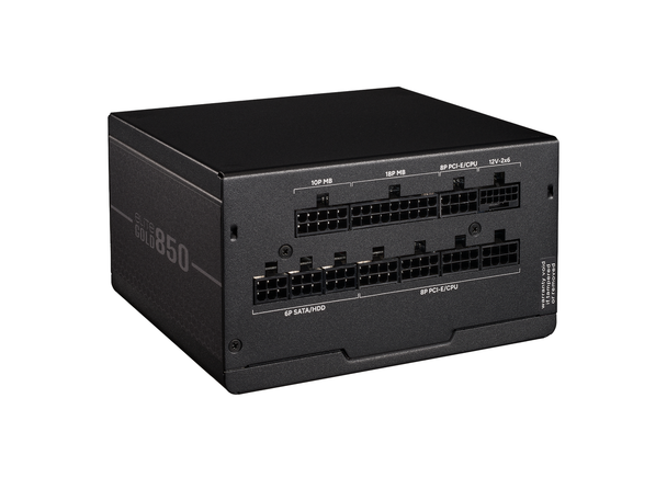 Cooler Master Elite Gold 850W Power Supply, PCIe 5.1 Ready Certification