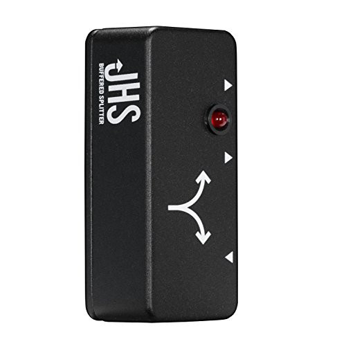 JHS BUFFERED SPLITTER GUITAR SIGNAL PATH EFFECT - BLACK