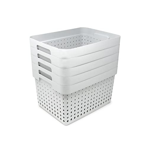 B008VEIT9G Room Copenhagen, Seoul Basket 5-Pack - Large, White New