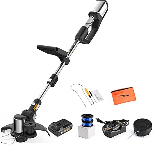 SALEM MASTER 20V String Trimmer 12 Inch Edger Cordless Stringless Trimmer New