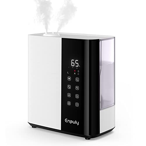 ENPULY 5L Top Fill Humidifiers for Bedroom, Warm and Cool Mist, B0B8NRL836 New