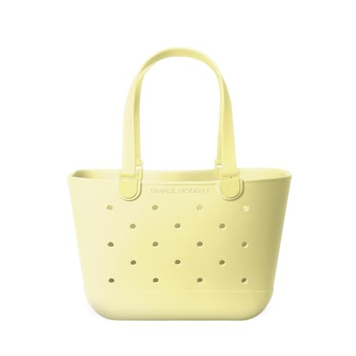 Simple Modern Waterproof Rubber Beach Bag | Large | Yellow New