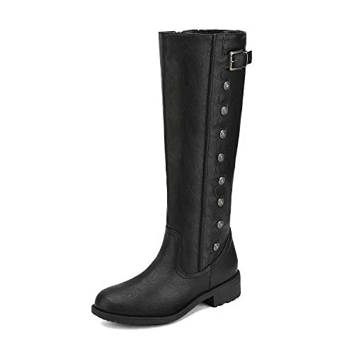 DREAM PAIRS Women's Wide Calf Knee High Boots, Fashion winter, Size 9 Army-w New