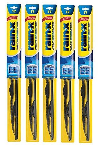 Rain-X RX30217-5PK Weatherbeater Wiper Blade - 17" (Pack Of 5) New