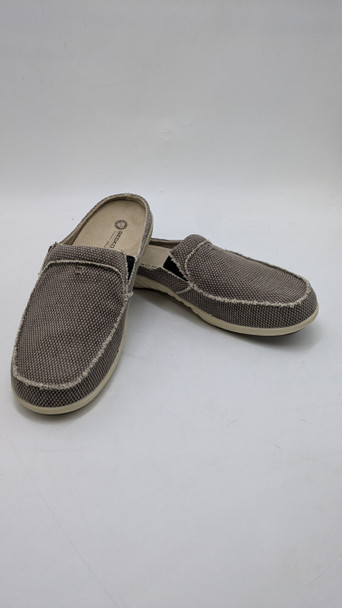 Mens Slippers with Arch Support with Anti-Slip Sole - Size: 13 Color: Brown New