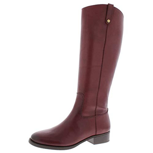 B076BRRVJX inc international concepts Womens Fawne Riding Boots Merlot 7 M US New