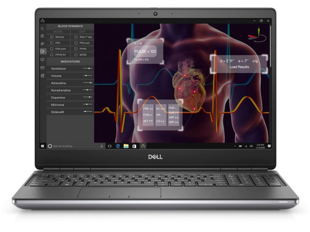 DELL Precision 7750 Mobile Workstation Laptop Intel Core i7-10850H 32GB Memory