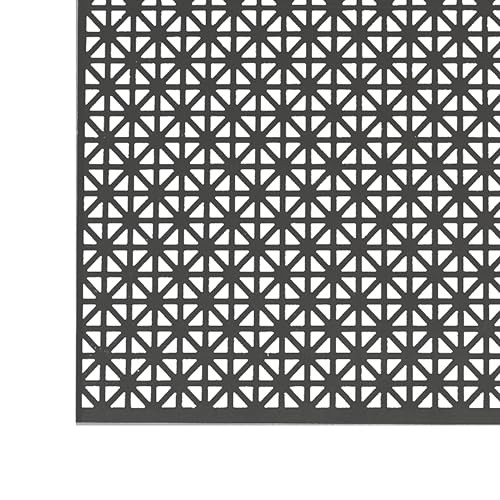 M-D Building Products 57571 12 in. x 24 in. Graphite Aluminum Sheet - Union Jack New
