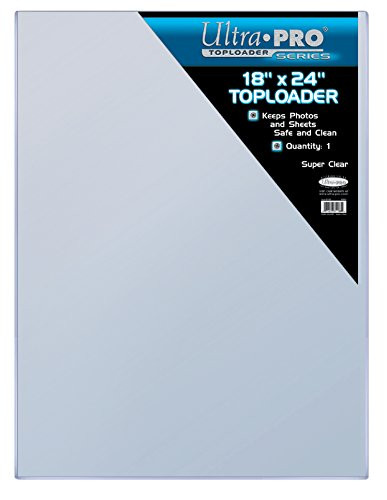 Ultra Pro 18" X 24" Toploader New