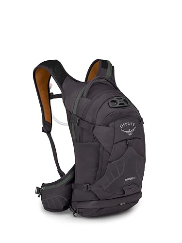 OSPREY RAVEN 14 HYDRATION PACK - WOMEN'S - GRAY/ORANGE