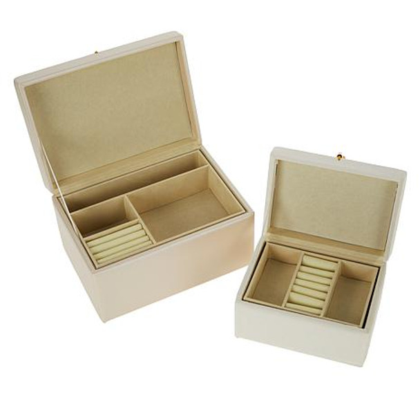 DDGS AUGUST & LEO JEWELRY BOX SET - IVORY New