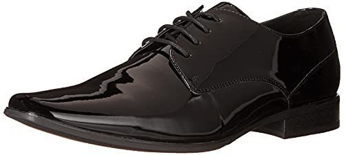 Calvin Klein Brodie Black/Patent Pu Size 7.5 M New