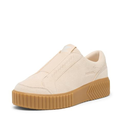 Sorel Women's ONA Ave Slip-On Sneaker Pearlescent/Gum Size 8 WOMEN PEARLESCENT