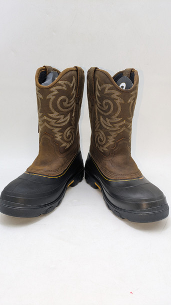 Georgia Men's Boot Muddog Waterproof Western Work Round Toe Brown Size: 11