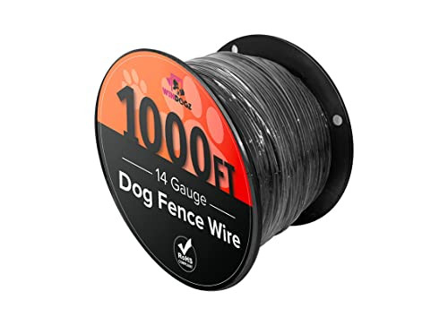 Windogz Dog Fence Wire for Electric Dog Fence, 1000 ft, 14 Gauge Pro Grade Wire New