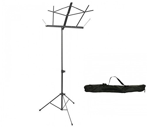 Best Adjustable Sheet Music Metal Stand B077FW21FP - Black New