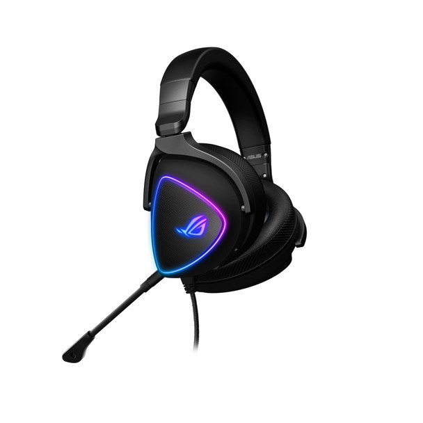 ASUS ROG Delta S Wired USB-C Gaming Headset with MQA Rendering and AI Mic