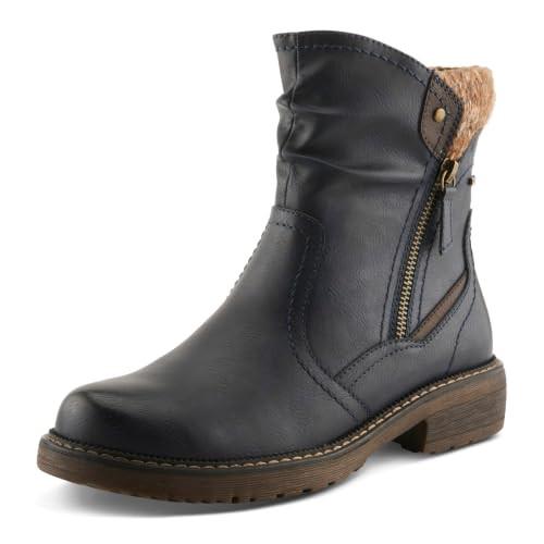 Spring Step Women's Wibea Boots Navy EU 43 / US 11.5-12 New