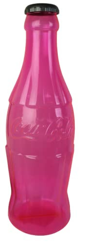 Coca-Cola 22" Neon Bottle Banks Neon Pink B0BKH2PDFJ New
