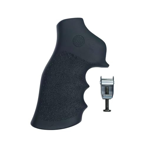 HOGUE OVERMOLDED RUBBER MONOGRIP RUGER GP100 / SUPER REDHAWK - BLACK New