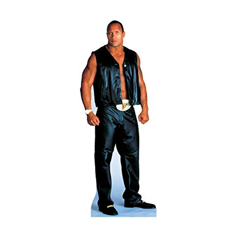 World Wrestling Entertainment The Rock Life-Size Cardboard Stand-Up -NEW New