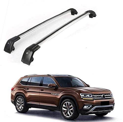 MotorFansClub Roof Rack Cross Bars For VW Atlas 2018-2020 Aluminum B07RW7N4W4