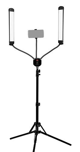 Fotodiox Selfie Starlite Stix Vlog Light Kitw/Tripod - 2X 11in Bi-Color LED