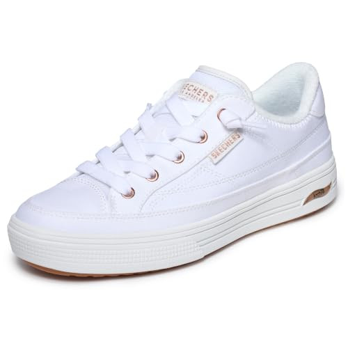 177190W Skechers Women's Arch Fit Arcade-Meet Ya There Sneaker, Size 8.5 Wide New