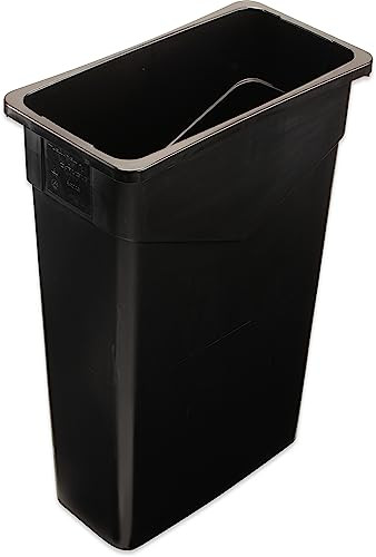 Carlisle FoodService Products Trimline Waste Container, Space Saving 23 Gallons New