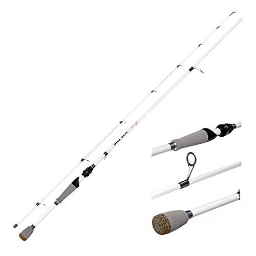 Akataka M'Wave Bass Fishing Rod 2pcs Collaspible Spinning Fishing Rod New
