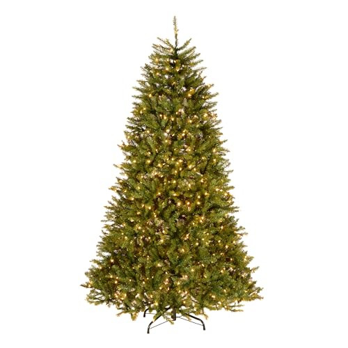 NATIONAL TREE COMPANY PRE-LIT ARTIFICIAL FULL CHRISTMAS TREE 7.5 FT GREEN New