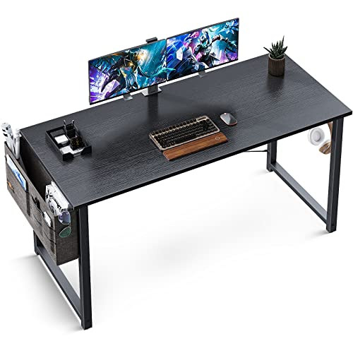 ODK Computer Writing Desk 47 inch Sturdy Office Table - Black New