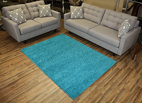 RugStylesOnline Solid Color New Shag Area Rug Rugs Shaggy Collection 5'x7' New