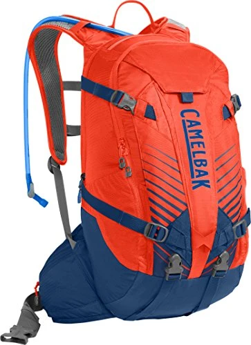 CamelBak K.U.D.U. 18 Crux Reservoir Hydration Pack, Cherry Tomato/Pitch Blue New