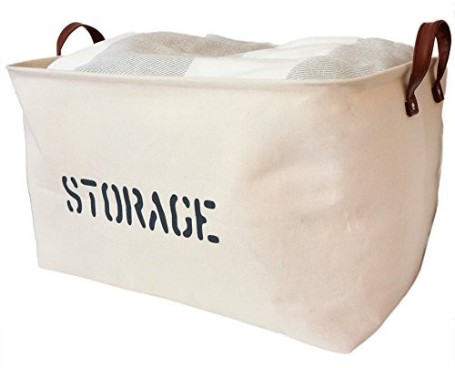 OrganizerLogic Storage Baskets 22"x15"x13" Extra Large Woven Basket Storage New