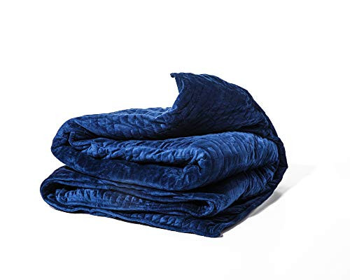 Gravity Blanket Duvet Cover Fits All Blankets 48" x 72" Weight Blanket Navy New