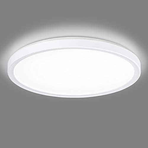 Navaris LED Flush Mount Ceiling Light 16.5" Diameter 5000K Daylight 22W - NEW New