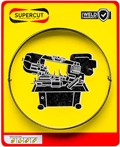B08W8P3Y1W Supercut Band Saw Blade 131 1/2" X 1" X .035" 8-12 TPI Bimetal -New New