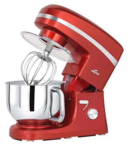 Litchi Stand Mixer 650W 6 Speed Tilt-Head Mixer with Bowl B01N9K5F8R - Red New