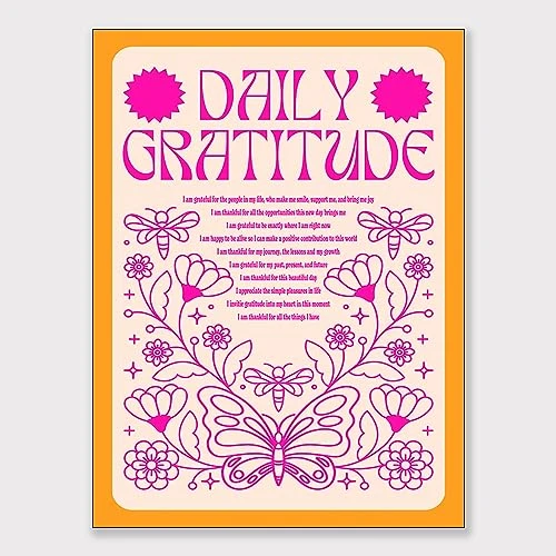 AL RAIED DFAIUY CANVAS WALL ART PREPPY ROOM DECOR TRENDY RETRO POSTER DAILY New