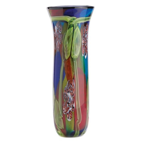 B00DPM0JY2 - NEW - Vibrant Glass Vase New