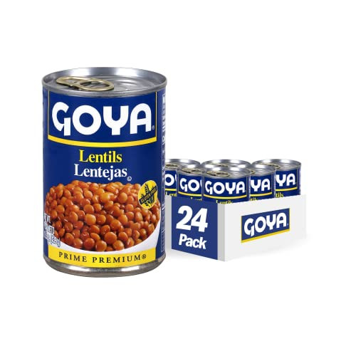 Goya Foods Lentils, 15.5 Ounce (Pack of 24) New